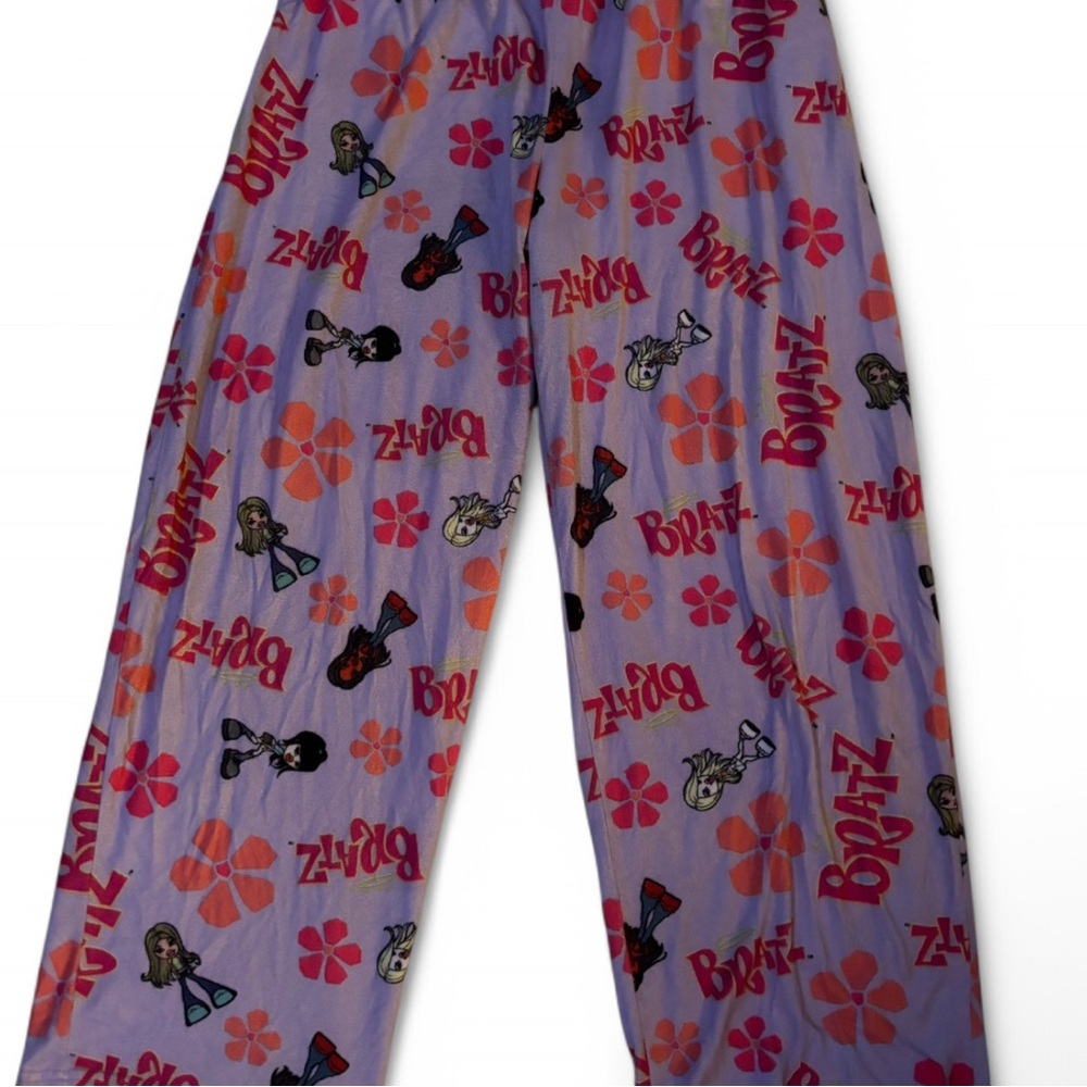Purple and Red Pajamas with Playful Print